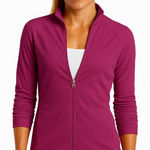 Beyond Yoga Beyond Yoga Women's Purple Zip Up Long Sleeve Athletic Jacket Photo 0