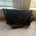 Rosetti Black Faux Leather Satchel Bag Crossbody Photo 1