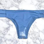 Tavik swim New Tavik Slinky Rib Minimal Bikini Bottom Chloe Cut Out Sides Sea Blue Photo 8