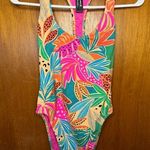 Hurley NWT BAHIA CHEEKY RACERBACK ONE PIECE ELECTRIC PINK Photo 0
