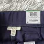 Style & Co  Women’s Ponte Leggings mid rise officer navy size Petite Large Photo 2