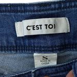 c'est toi C’est Toi Small Blue Summer Jean Shorts Photo 2
