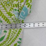 J. McLaughlin Catalina Cloth Women's Long Sleeve Top Floral Green Blue Sz Small Photo 1