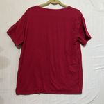 SheIn  Curve‎ Sunflower Graphic Red Women's Top 2XL Photo 5