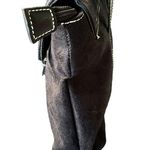 Estée Lauder faux suede handbag Photo 3