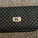 None CC Black and Tan Patterned Wallet Photo 0