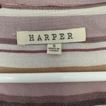 Francesca's Harper Button Up Blouse Top Photo 3