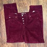 Levi's Women’s Premium Wedgie Straight Fit Corduroy red button fly pants Photo 4