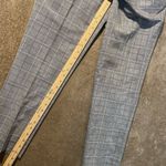 Banana Republic  Pants Womens 4 Avery Plaid Gray Sparkle Casual Dress Career Prep Photo 7