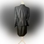 Tina Hagen L A Size 12 Vintage Silk Dress suit Black Photo 7