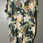 Floral Print Bathing Suit Cover Photo 0
