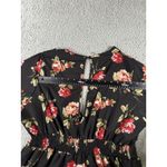 Clothing Obsessed Company Short Romper Women 1X Curvy Floral‎ Cottagecore Boho Black Photo 8
