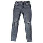 CAbi  Jeans Women's Size 4 High Skinny Gray Vapor Wash Distressed Jeans #3939 Photo 2