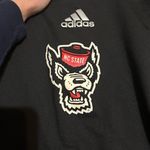 Adidas  Black Long Sleeve Shirt with NC State Tuffy Logo Photo 2