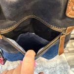 Travelteli Denim Patchwork Tote Blue Photo 6
