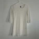 Divided  women white dress. Used, excellent quality. Size 2. Photo 1