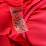 Good American  Sparkle Show Off Underwire One Piece Swimsuit Coral Pink size 4 Photo 8