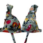 Kona Sol  Multicolor Padded Bikini Top Women's Swimwear Size Medium NWT | 10-38 Photo 2