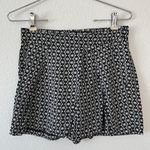 BCBGeneration Black & White Print Comb Shorts Photo 3