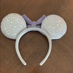 Disney   100th Anniversary Silver and Lavender Minnie Headband Photo 2