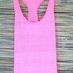 Ideology  L Pink Long Racer Back Tank Top Photo 0