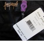 Free People NWT Belladonna in Black Printed Chiffon Boho Maxi Dress 2 $400 Photo 8