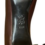 Tory Burch  Women's Brown Leather Size 7 1/2 M Photo 6