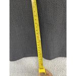 ZARA  Women's Dress Solid Black High Neck Lace Trim Size Large Swing Photo 6