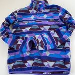 Patagonia Synchilla Snap T Fleece Pullover Guatemalan Tango Purple Blue,… Photo 9