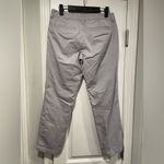 Gap Size 2 Gray Cotton Skinny Boyfriend Fit Zip Up Khaki Chino Pants Photo 2