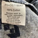 Parker S Sandra Tassel Trim Chambray embroidered halter denim Dress Photo 9