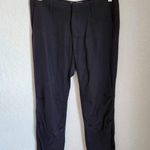 Nili Lotan Military Ankle Zip Jogger Pants Black Size 4 Photo 1