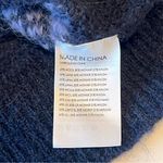 Club Monaco NEW  chunky mohair pullover sweater, lavender and navy, Oversized XS Photo 10