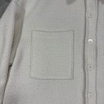 Primark Women's Cream Oversized Shacket Textured Cozy Minimalist Casual Sz 14 Photo 1