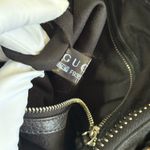 Gucci Authentic  Black Large Leather Bamboo Bar Tote/Shoulder Bag Photo 11