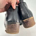 Lucky Brand Women's Leather Dual Side Zip Almond Toe Ankle Boots Black Size 10M Photo 3