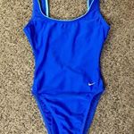Nike  Swimsuit Womens 8 Used Blue One Piece Photo 0
