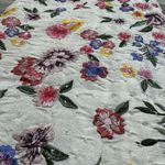 La Fuori‎ Elenore Garden Floral Flare Pants Sz S Embroidered 100% Silk Anthro Photo 8