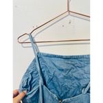 A.P.C. Blue Denim 100% Cotton Stonewash Tie Back Loose Fit Jumpsuit Size 38 Photo 10