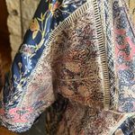 Cozy Casual C.O.Z.Y. Wildflower Print Patchwork Blouse for Size M Photo 6