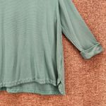J Jill Womens Sweater Size XL Wearever Tunic Casual Oversized Knit Cozy Comfy Green Photo 2