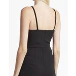 French Connection Whisper Square Neck Black Mini Dress Photo 2