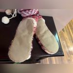 Altar'd State NWT  knitted socks w/ faux fur lining & poms - Cozy, fuzzy Photo 1