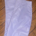 Nasty Gal  lavender purple pleather pants slacks womans size 10 NWT faux leather Photo 0