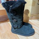 UGG  Bailey Button Triplet II Boot Black Winter Boots Photo 3