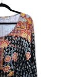 Avenue Midi Dress Womens 22 24 Multicolor Boho Artsy Art To Wear Scoop Stretch Photo 2