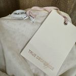 True Decadence White Broderie Bardot Eylet Boho Maxi Dress Size 12 NWT Photo 6