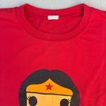 Wonder Woman Pop Funko Superwoman Hero Graphic Red T Photo 3