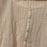 cj banks  orange/white color cotton blouse women’s size 2X Photo 1