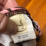 Pink and Brown Tankini with beaded Spaghetti Straps Size 8 Photo 3